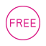 icon representing a free service