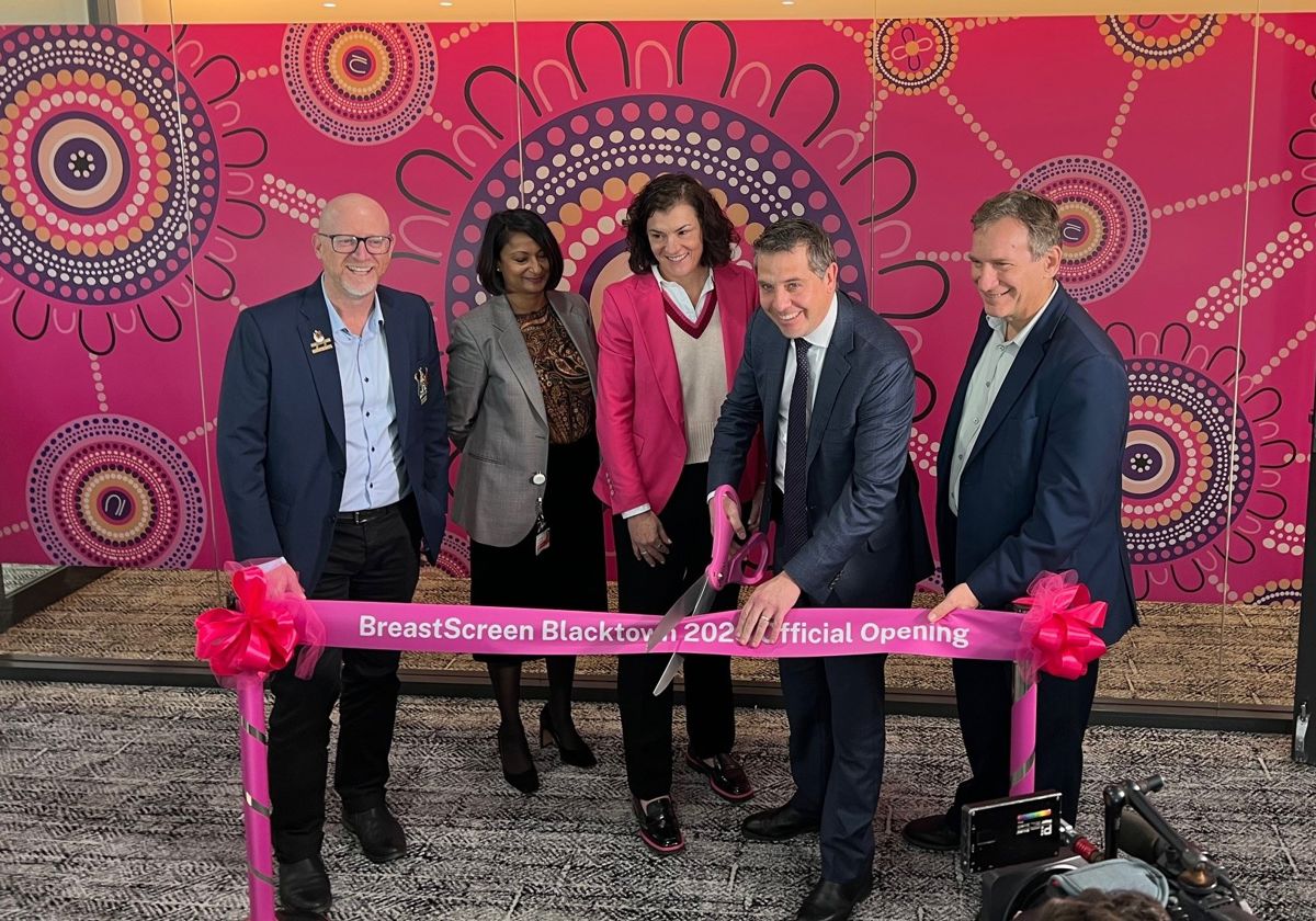 Blacktown clinic opening ceremony at BreastScreen NSW